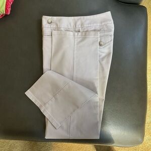 Ann Taylor Light Beige Straight Leg Pants